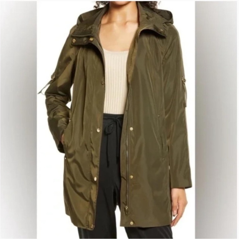 Via Spiga Women's Utility Jacket in Olive